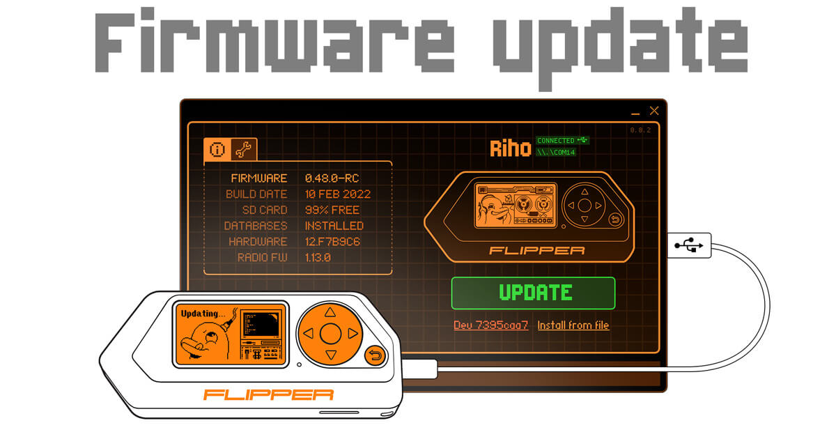 Flipper Zero Firmware Update via qFlipper