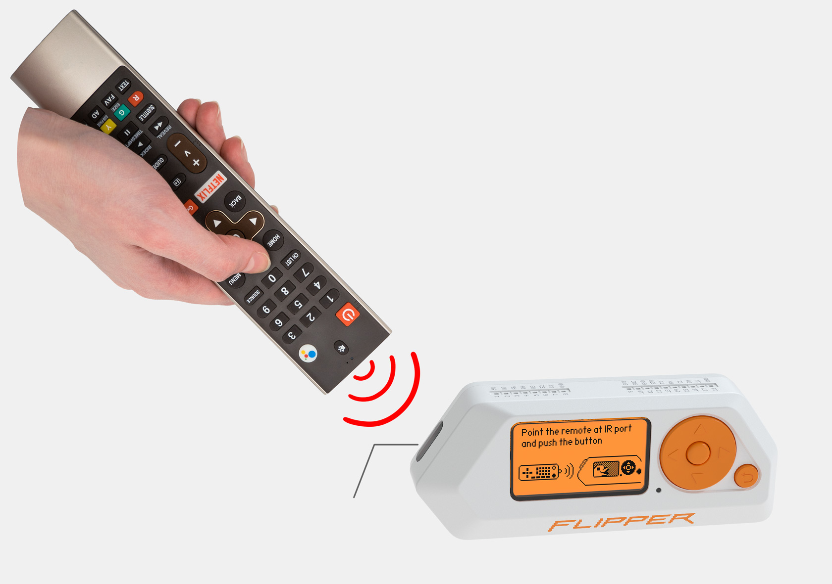 Flipper Zero infrared receiver 